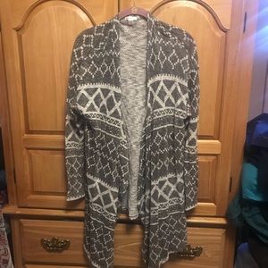Xhilaration lightweight boho sweater